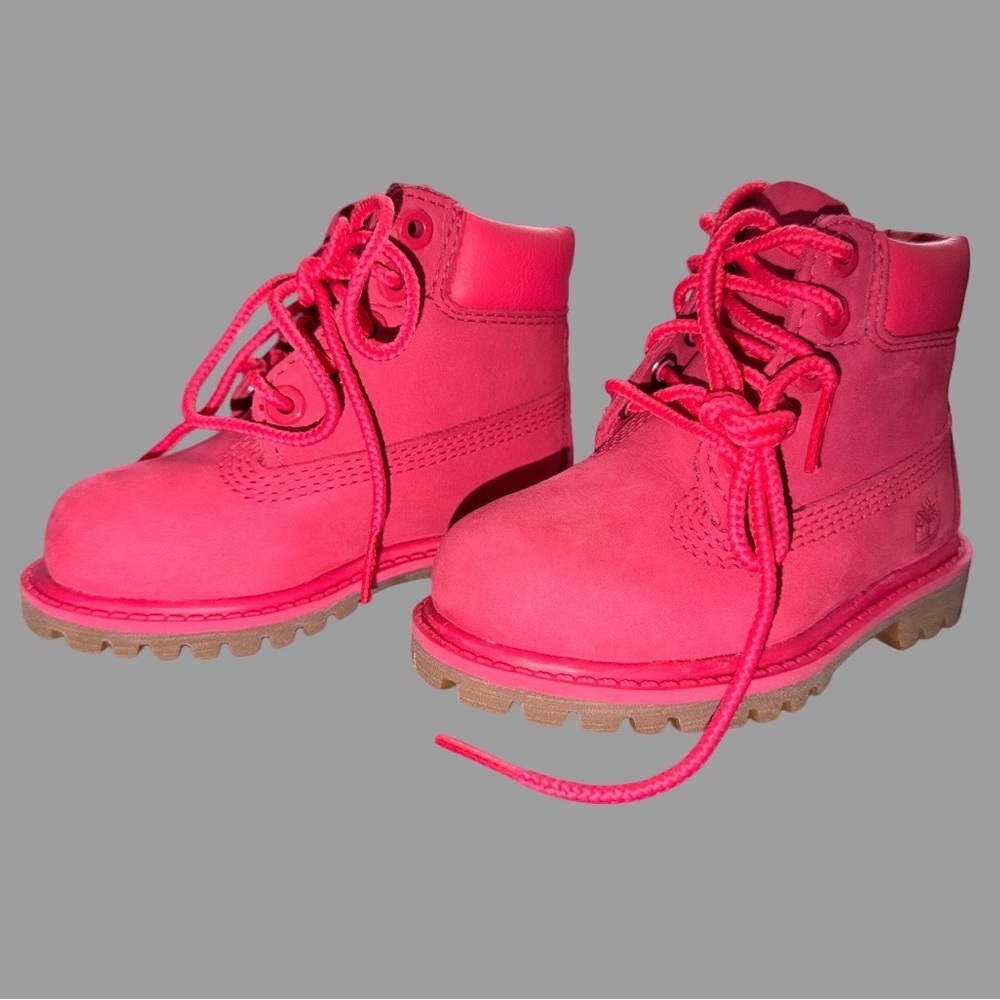 Timberland Classic Waterproof Toddler Boot | Size 5 | Bright Pink | NWT